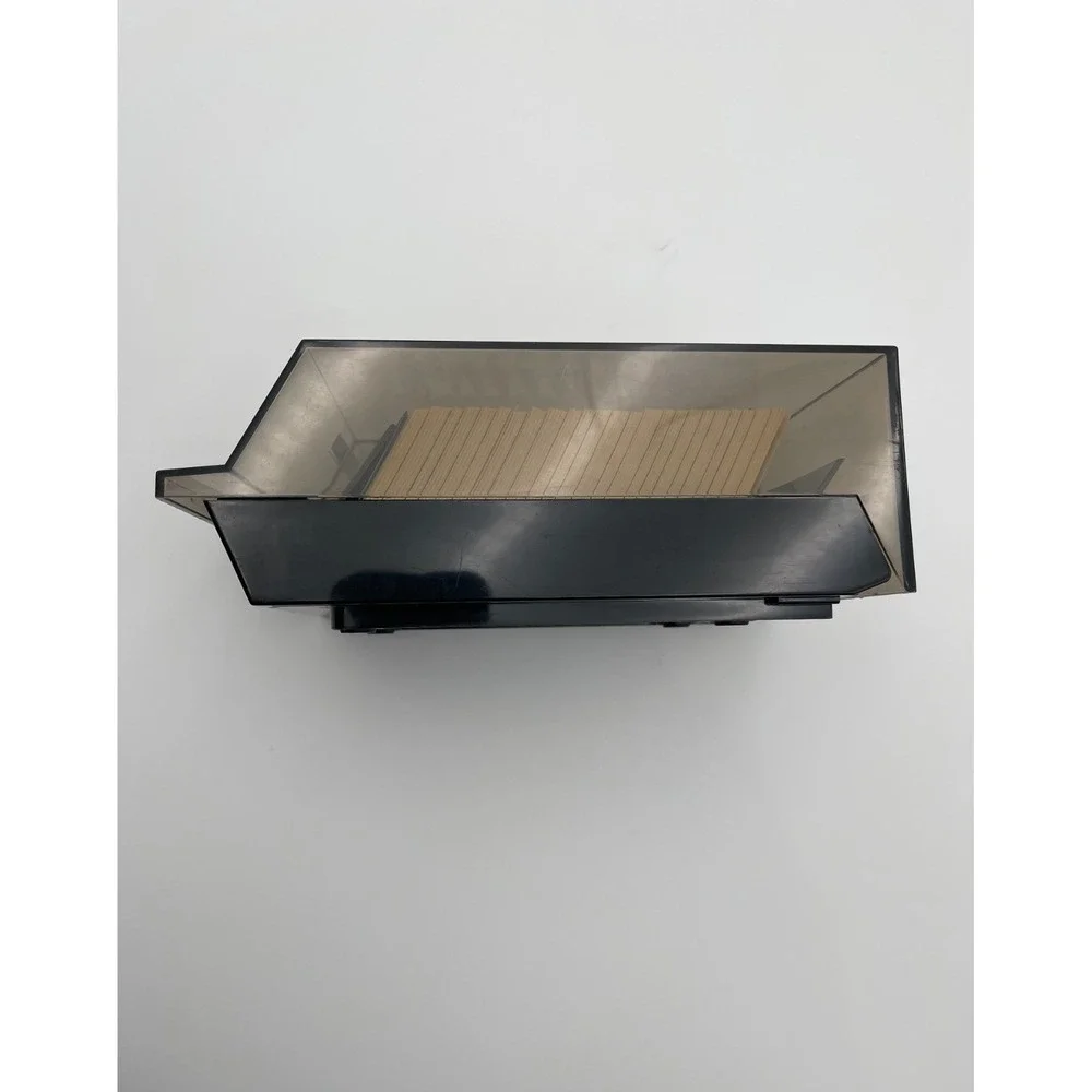VTG Rolodex Black Covered Card File Index‎ A-Z Dividers VIP-24C Appears Complete